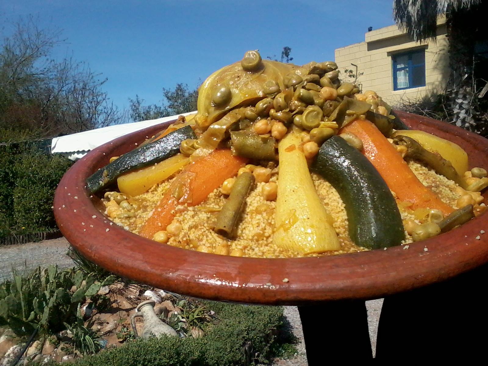 Couscous au veau et aux légumes du potager Direct Ferme